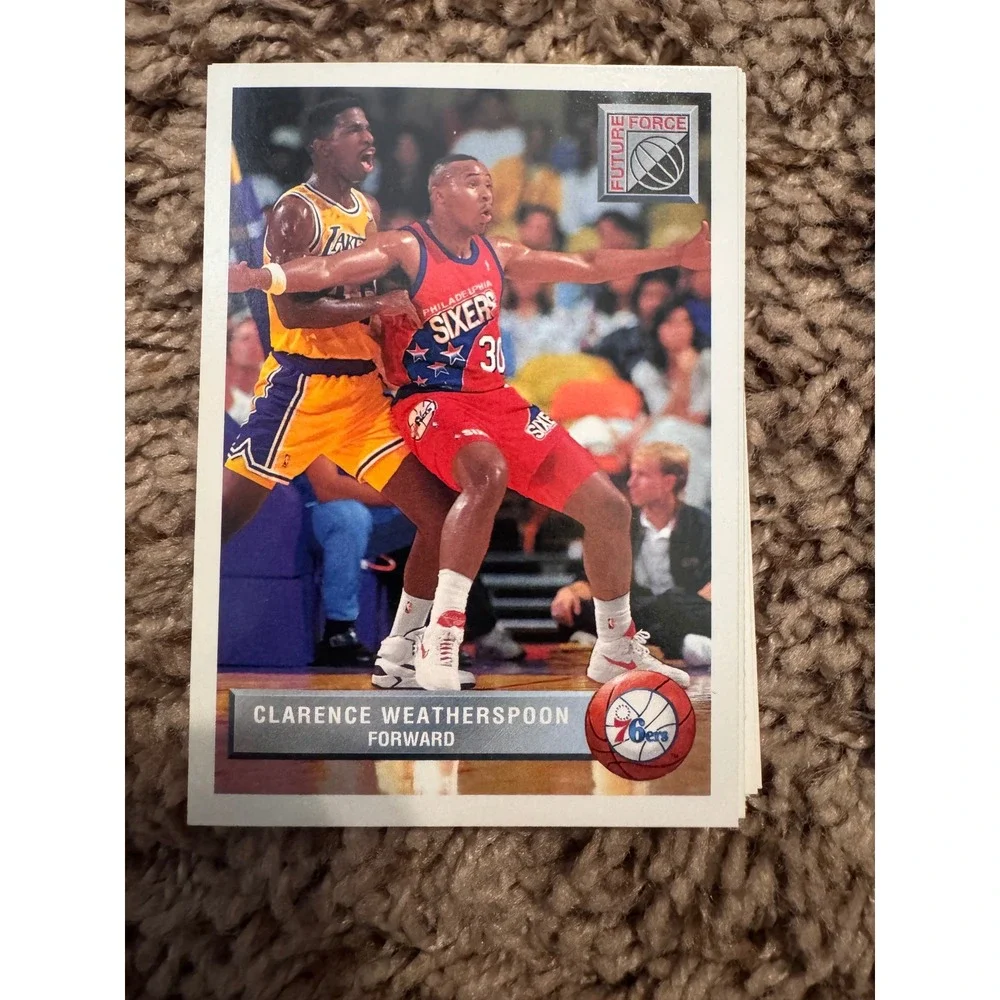 1992-93 Upper Deck Philadelphia 76ers Card Lot  Weatherspoon & Hawkins –29 Cards